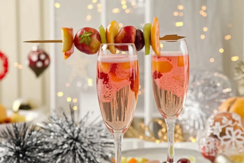 Champagne aux fruits