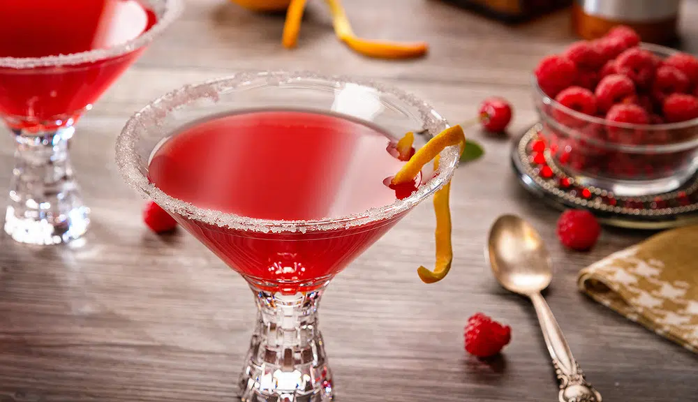 Cosmopolitan à la framboise